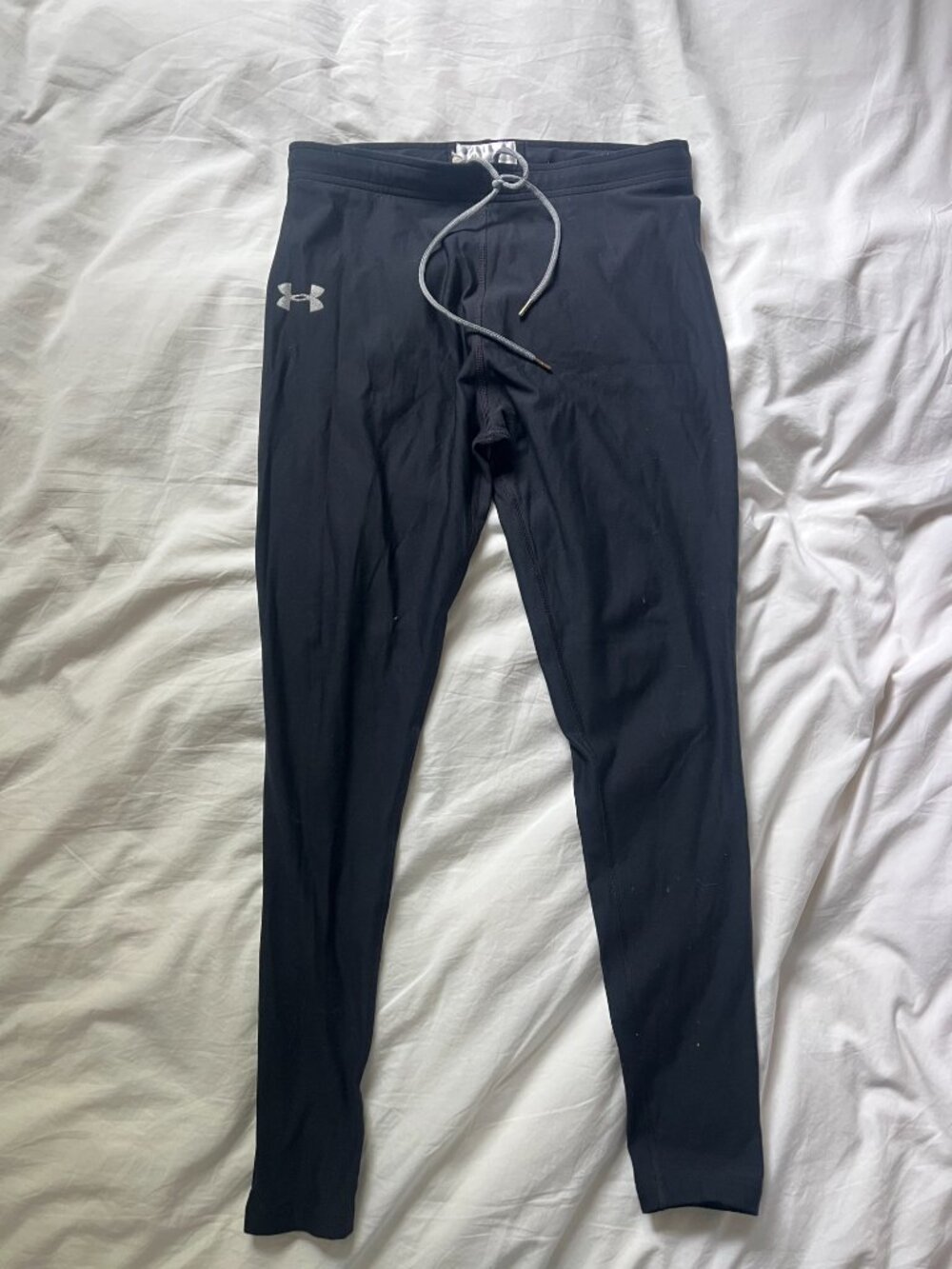 Under Armour Men’s Compression Running Tights Black Sized Large